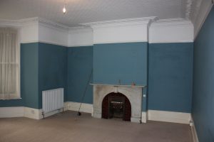 Blue lounge before current decoration