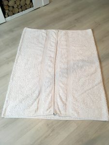 towel folding: how to fold towels step 3