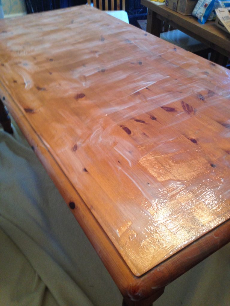 How To Upcycle A Pine Table
