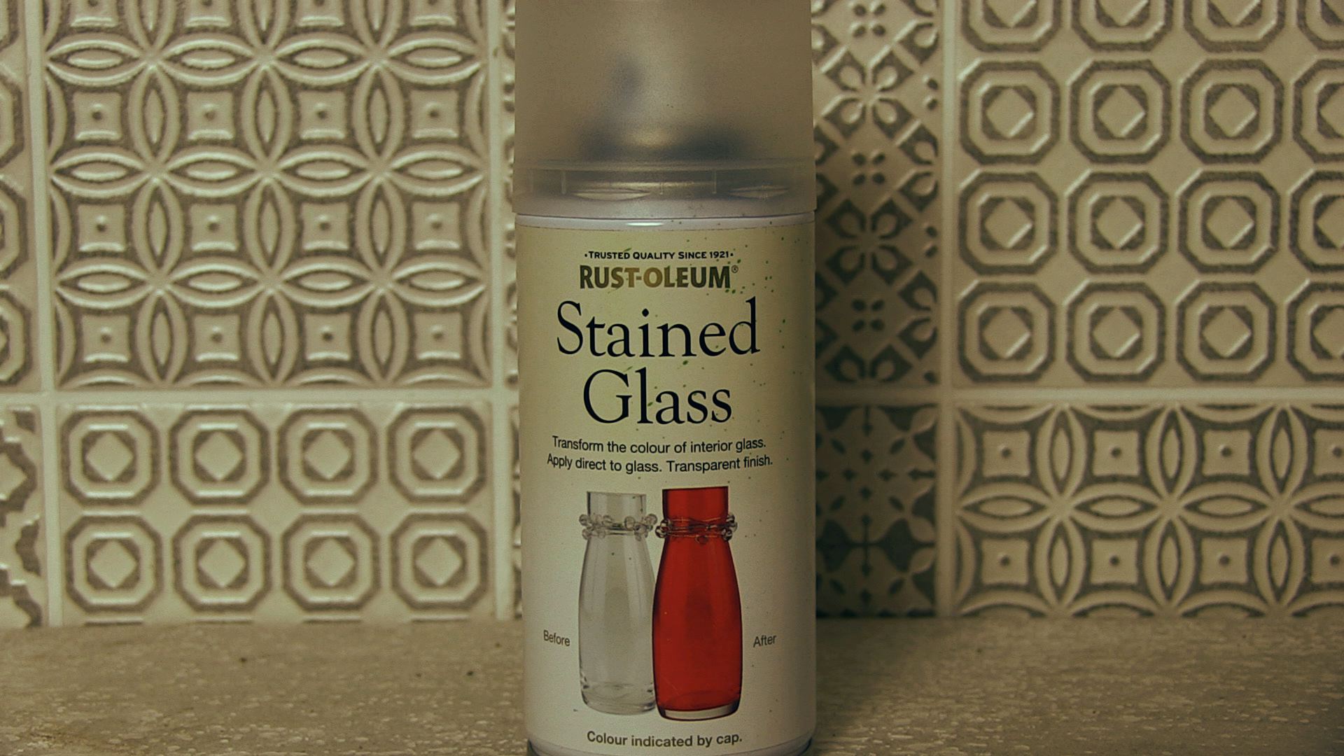 how to paint a vase rustoleum