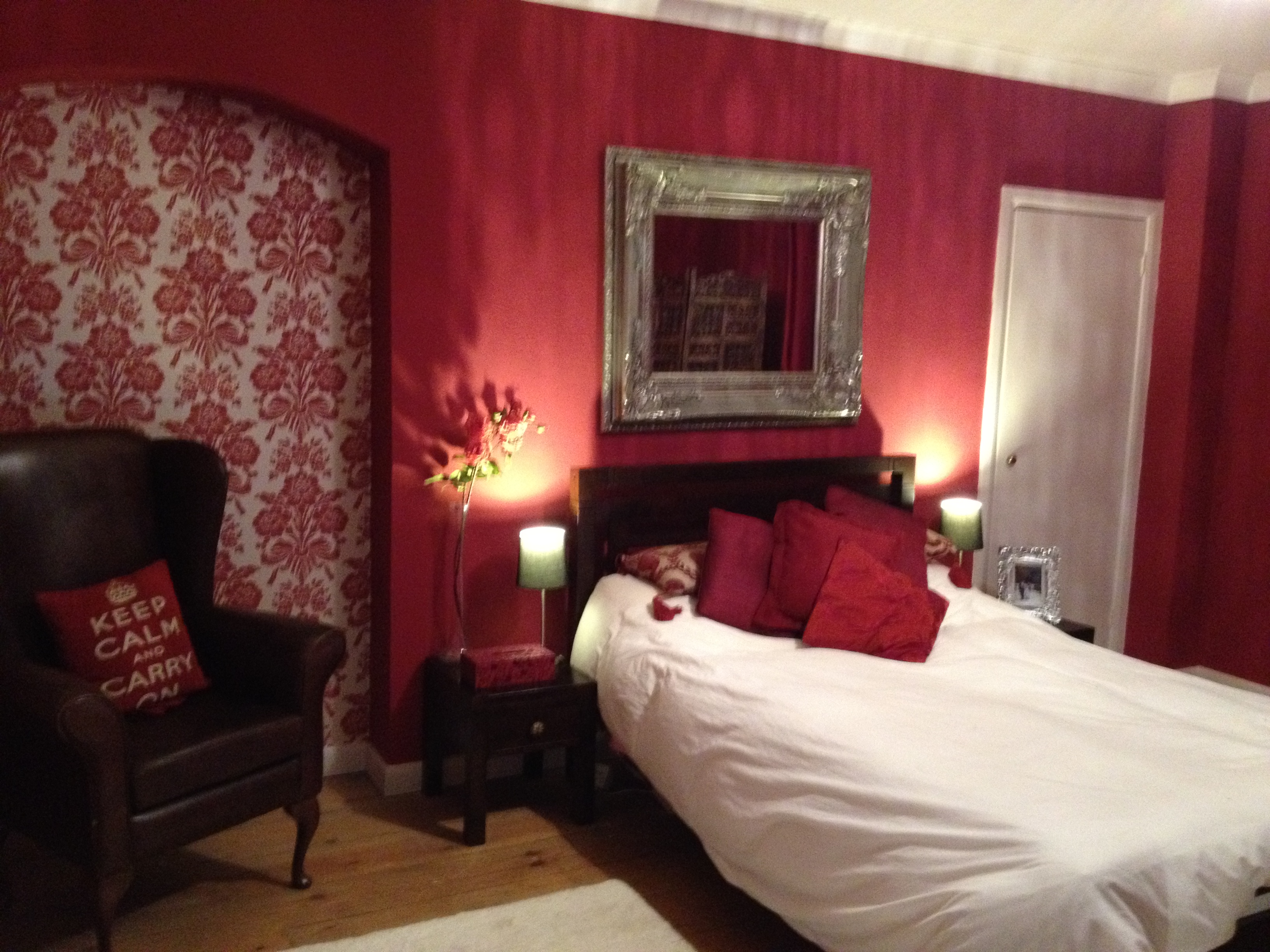 Before and after first flat