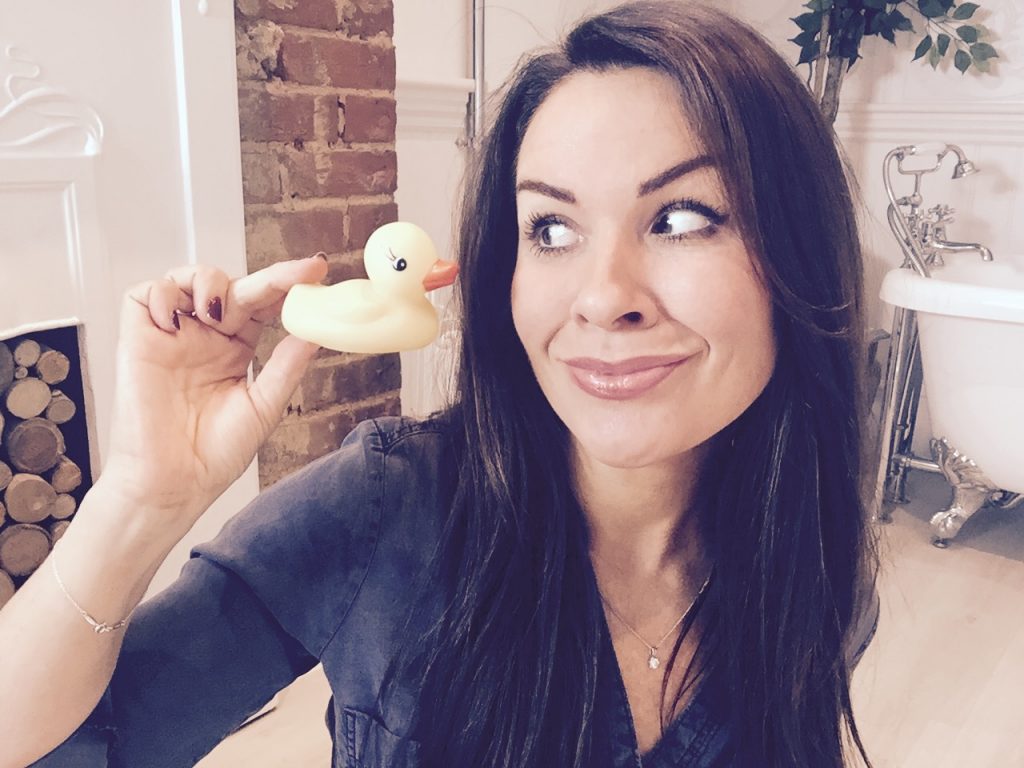 bathroom styling feature