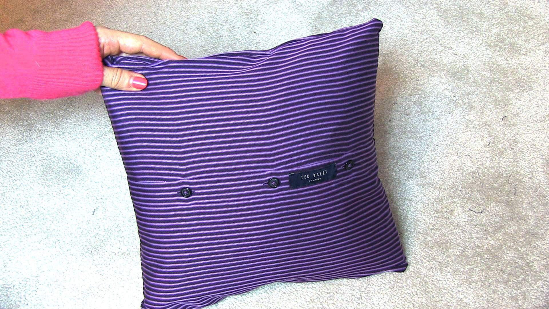 how to make a cushion after