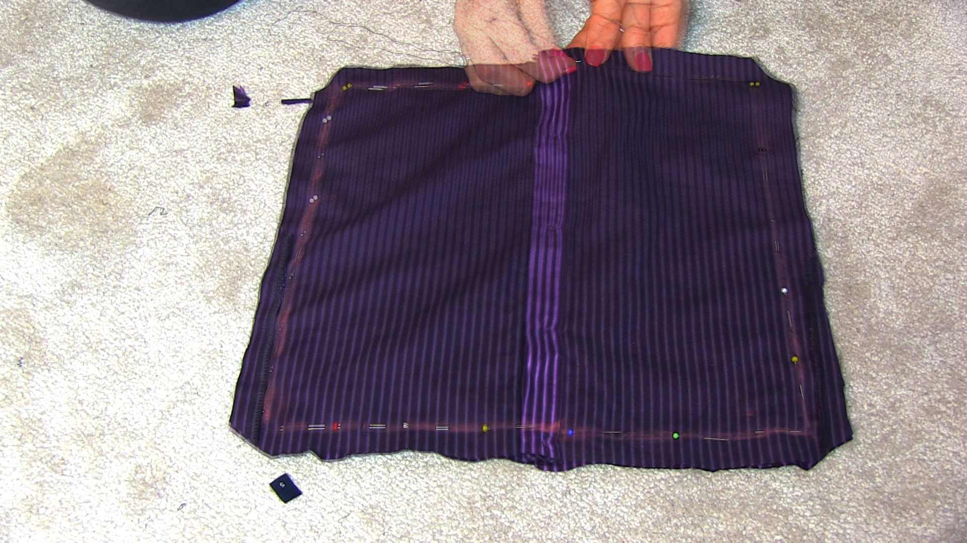 how to make a cushion sew