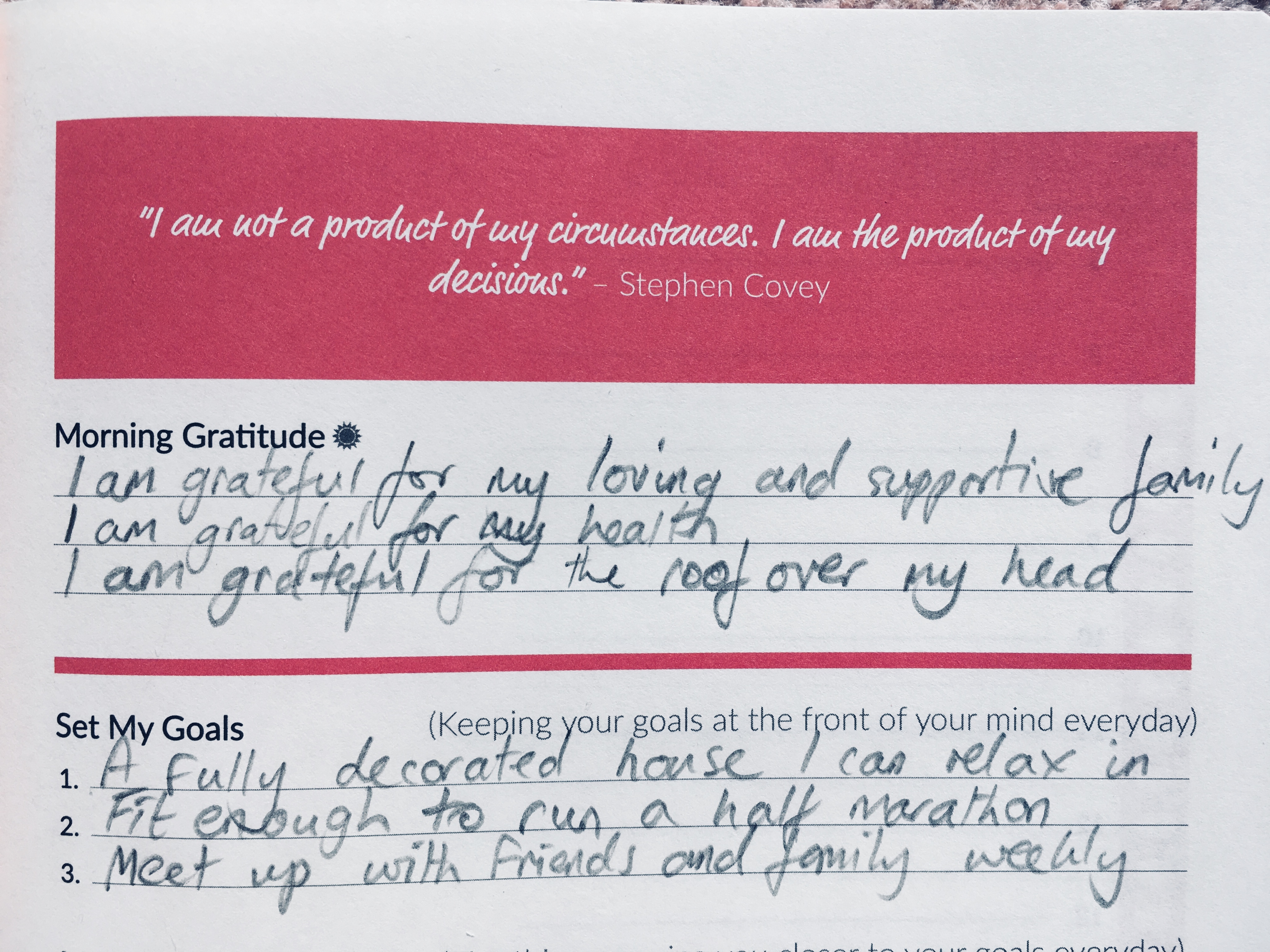 Calum Best goals and gratitude