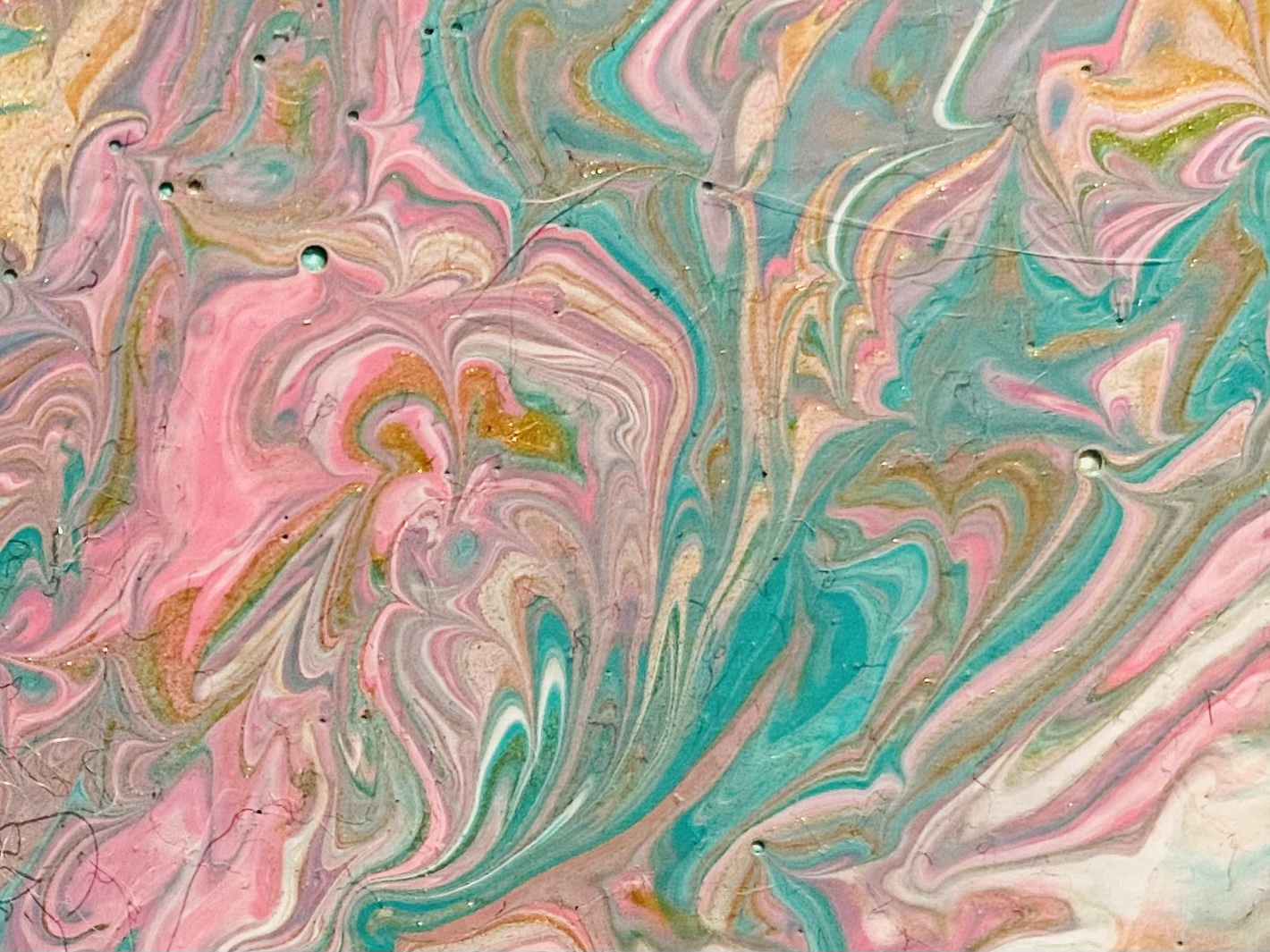 hobbycraft marbled art