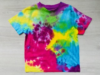 random tie dye
